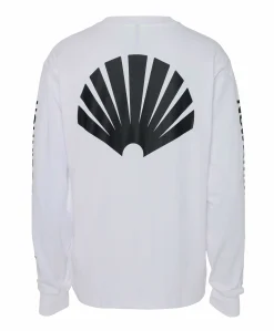 Heren longsleeve wit
