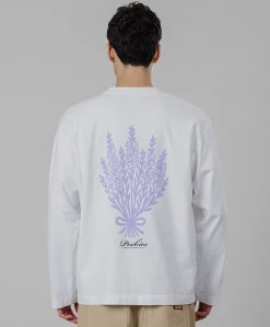 Heren longsleeve wit