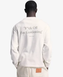 Heren longsleeve wit