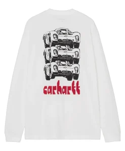 Heren longsleeve wit