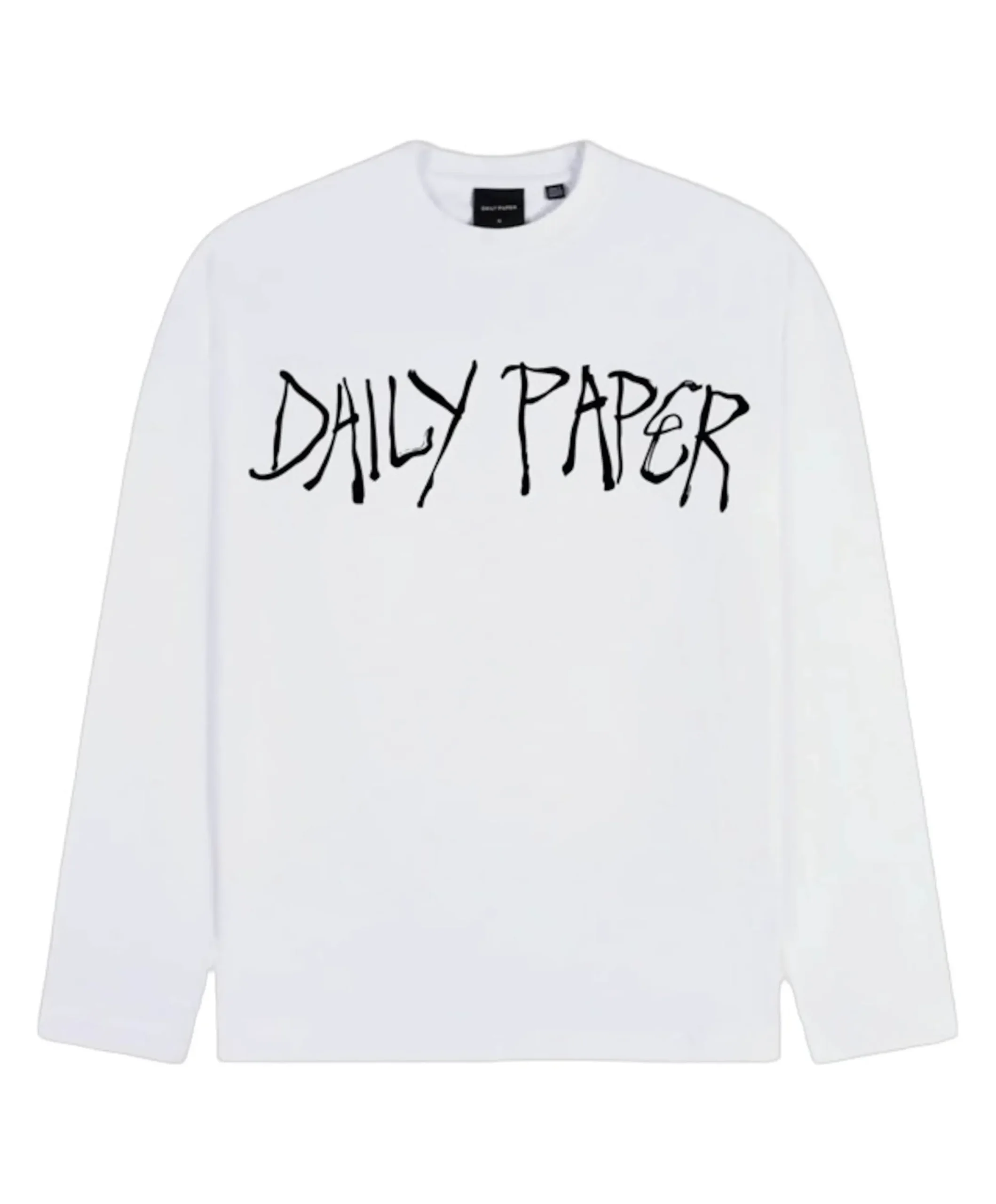 Heren longsleeve wit
