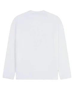 Heren longsleeve wit