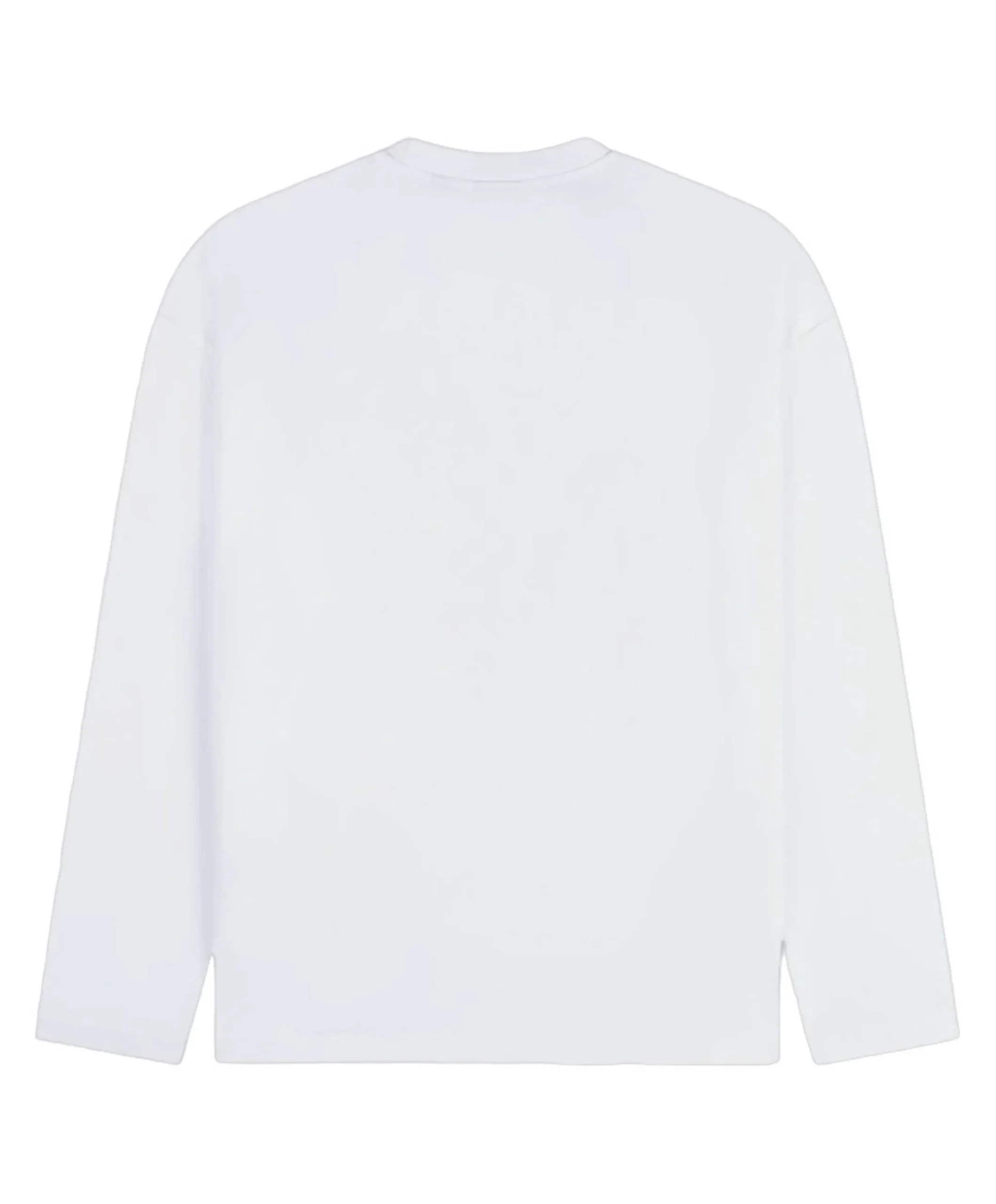 Heren longsleeve wit