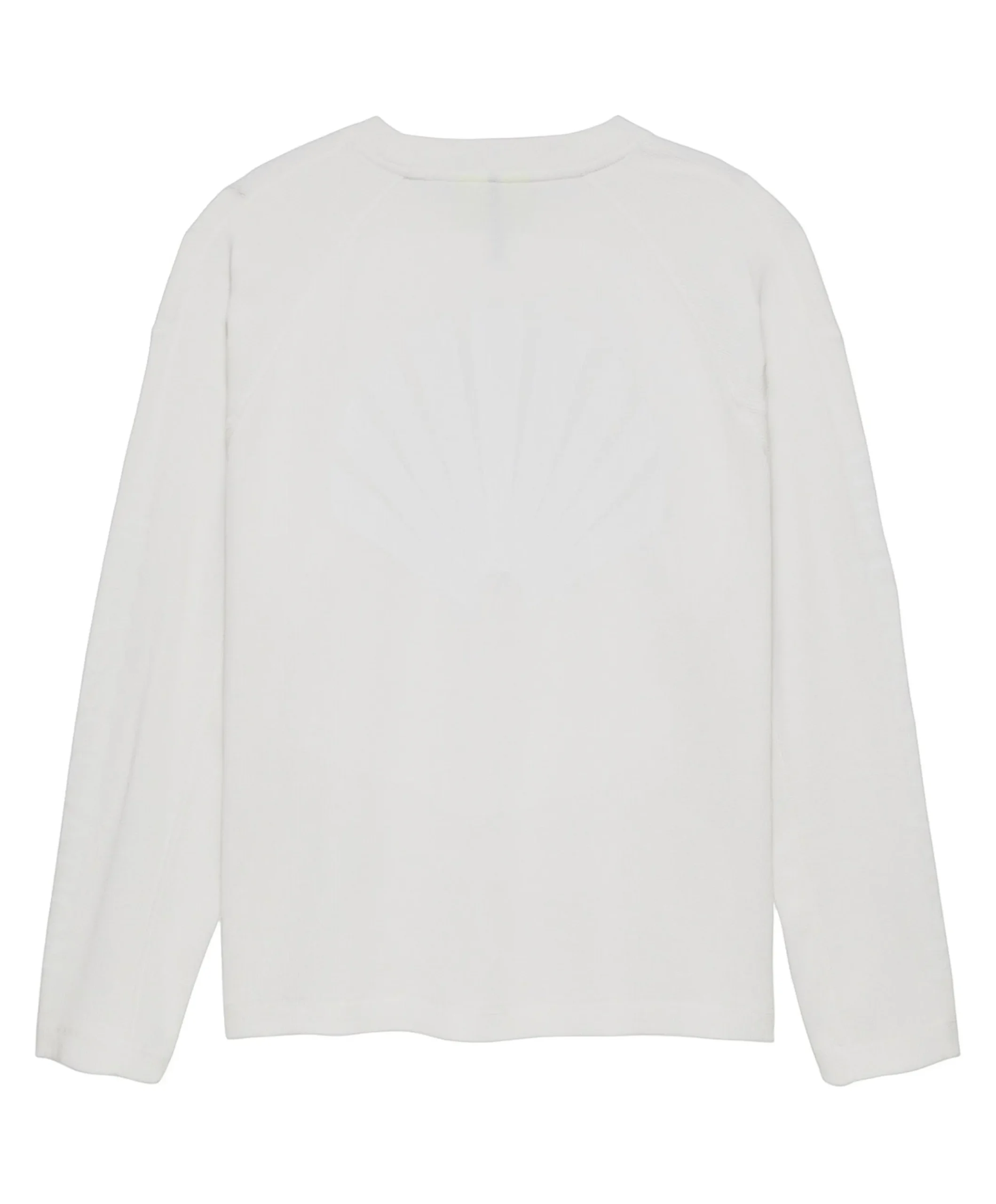 Heren longsleeve wit