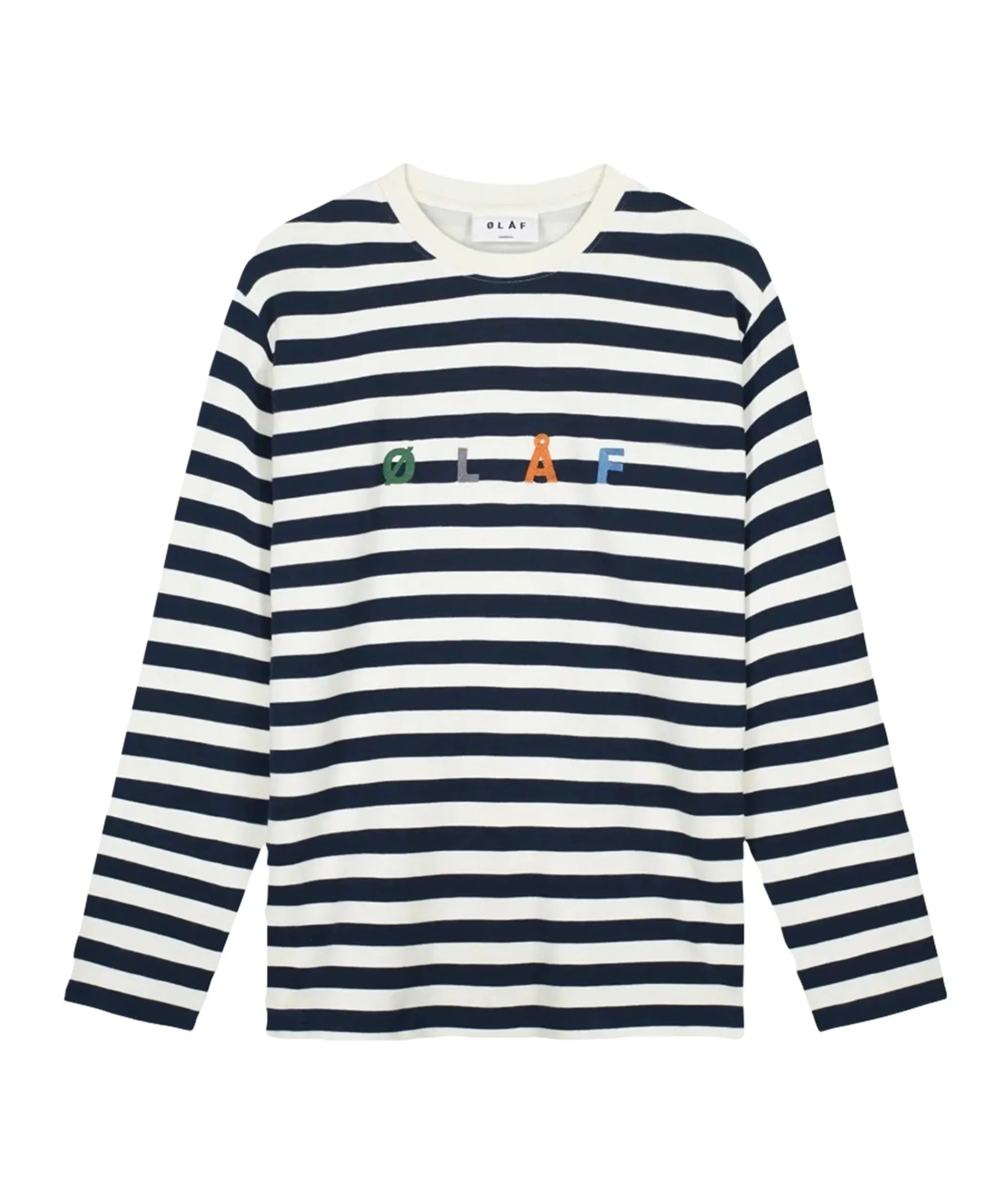 Heren longsleeve wit