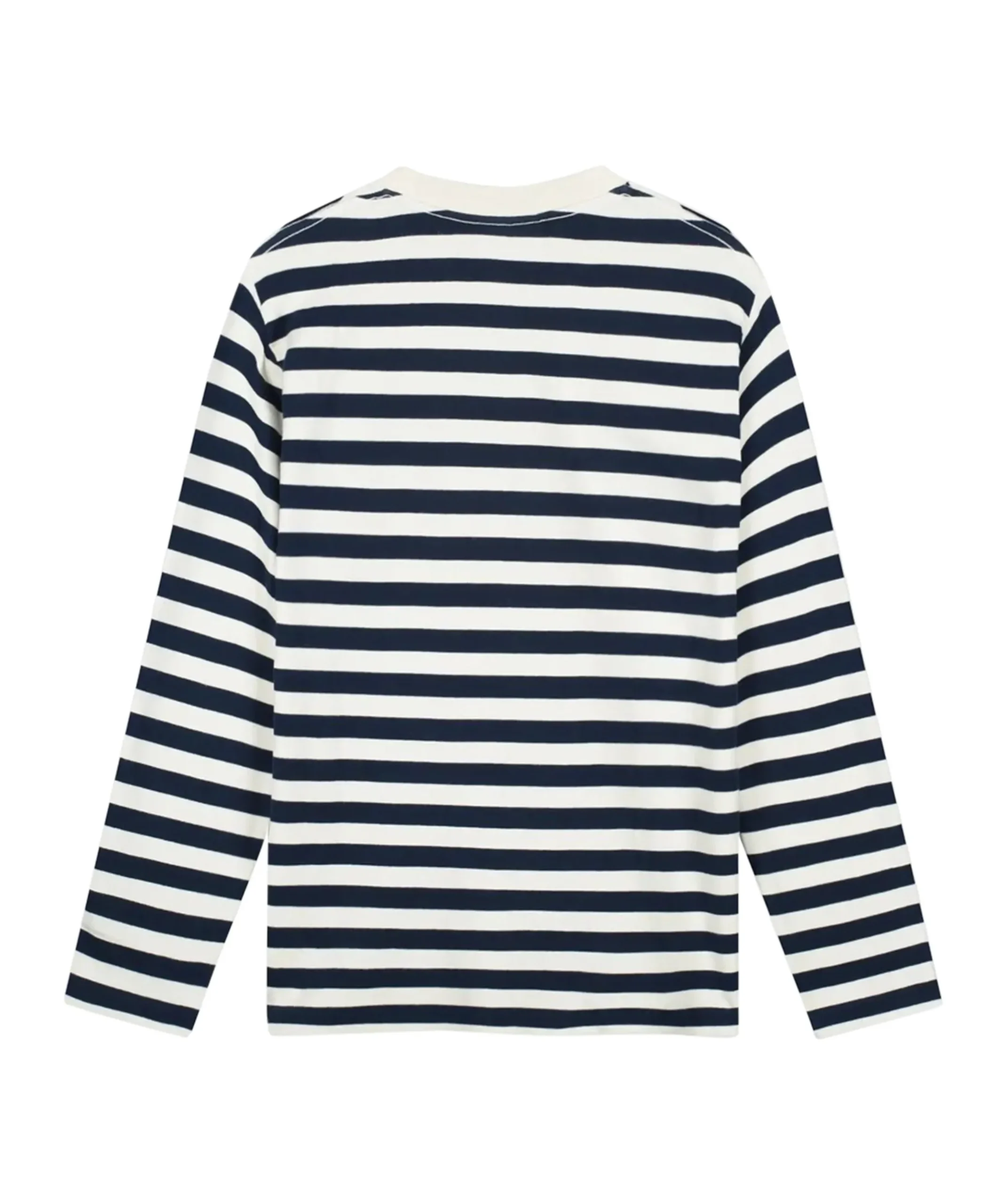 Heren longsleeve wit
