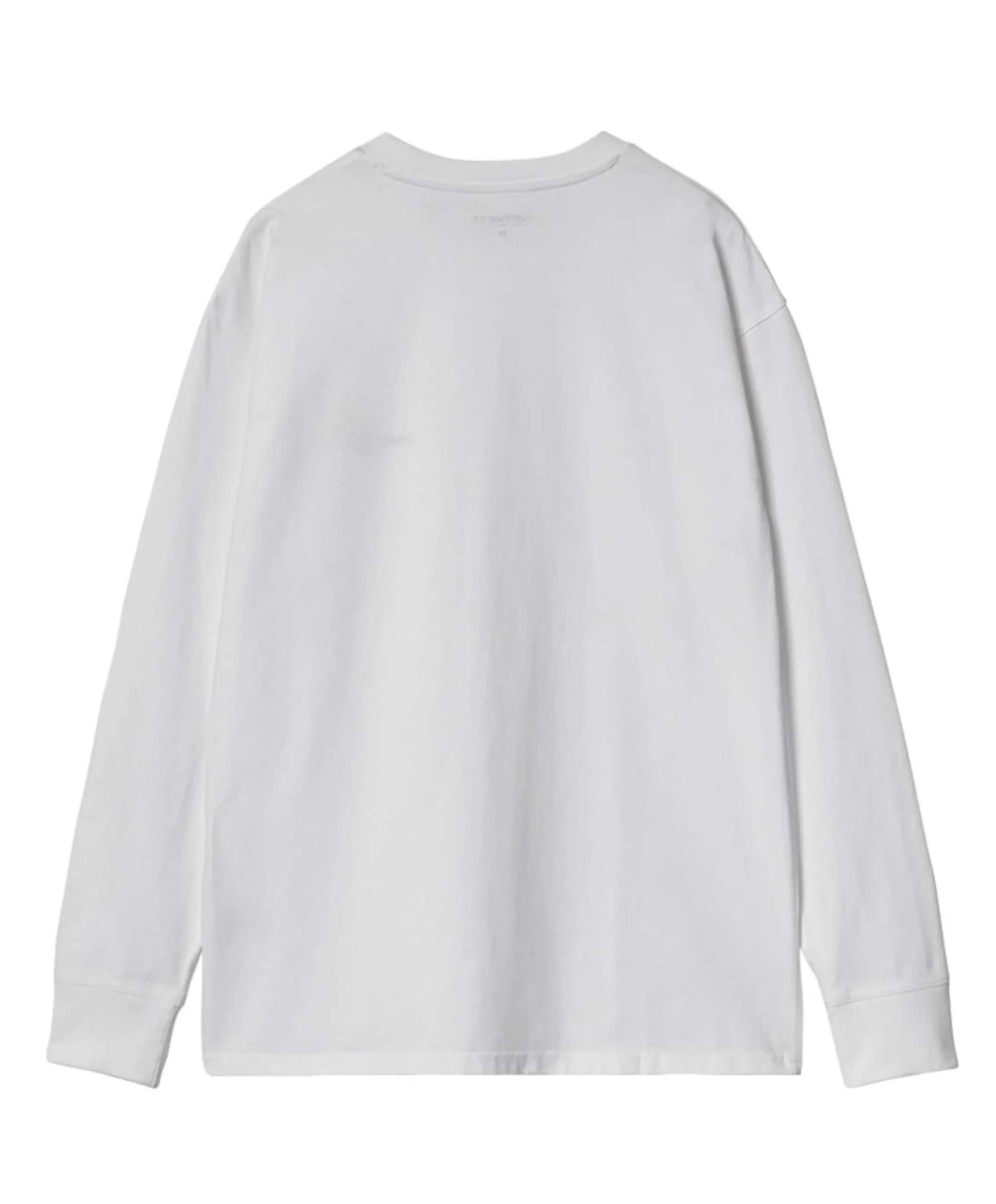 Heren longsleeve wit