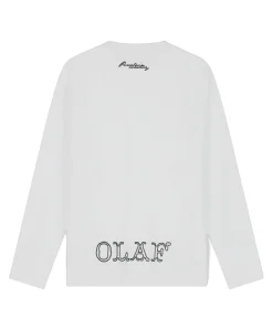 Heren longsleeve wit