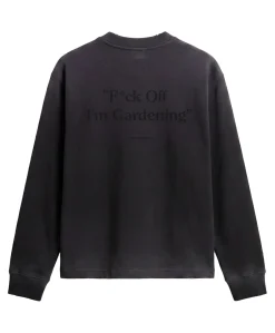 Heren longsleeve zwart