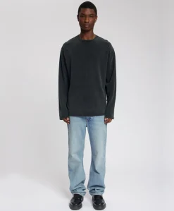 Heren longsleeve zwart
