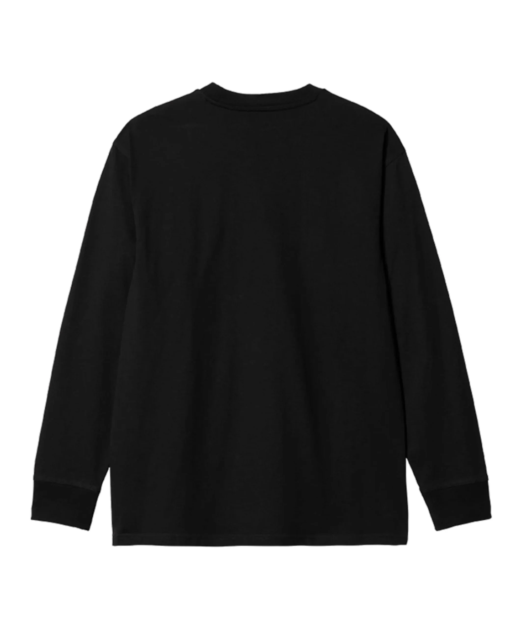 Heren longsleeve zwart