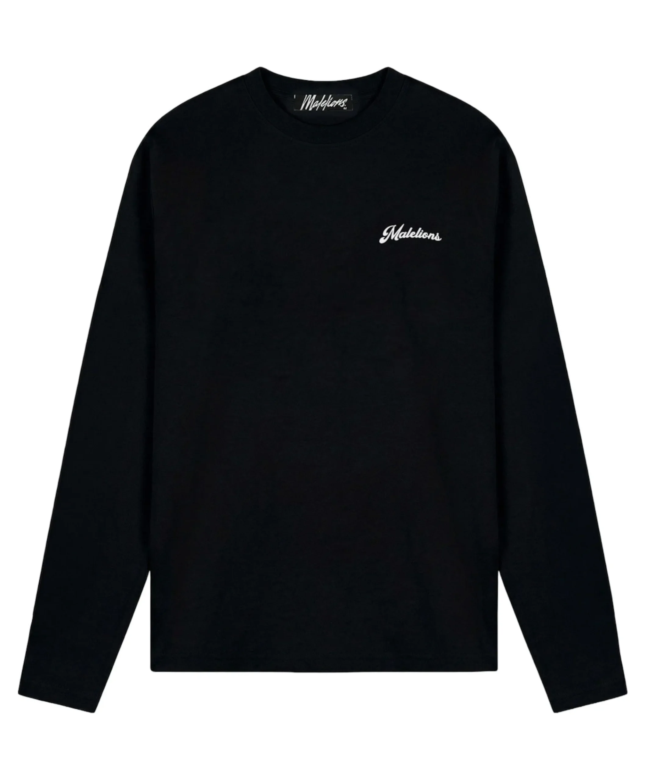 Heren longsleeve zwart
