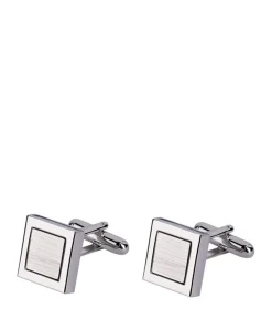 Heren manchetknopen zilver