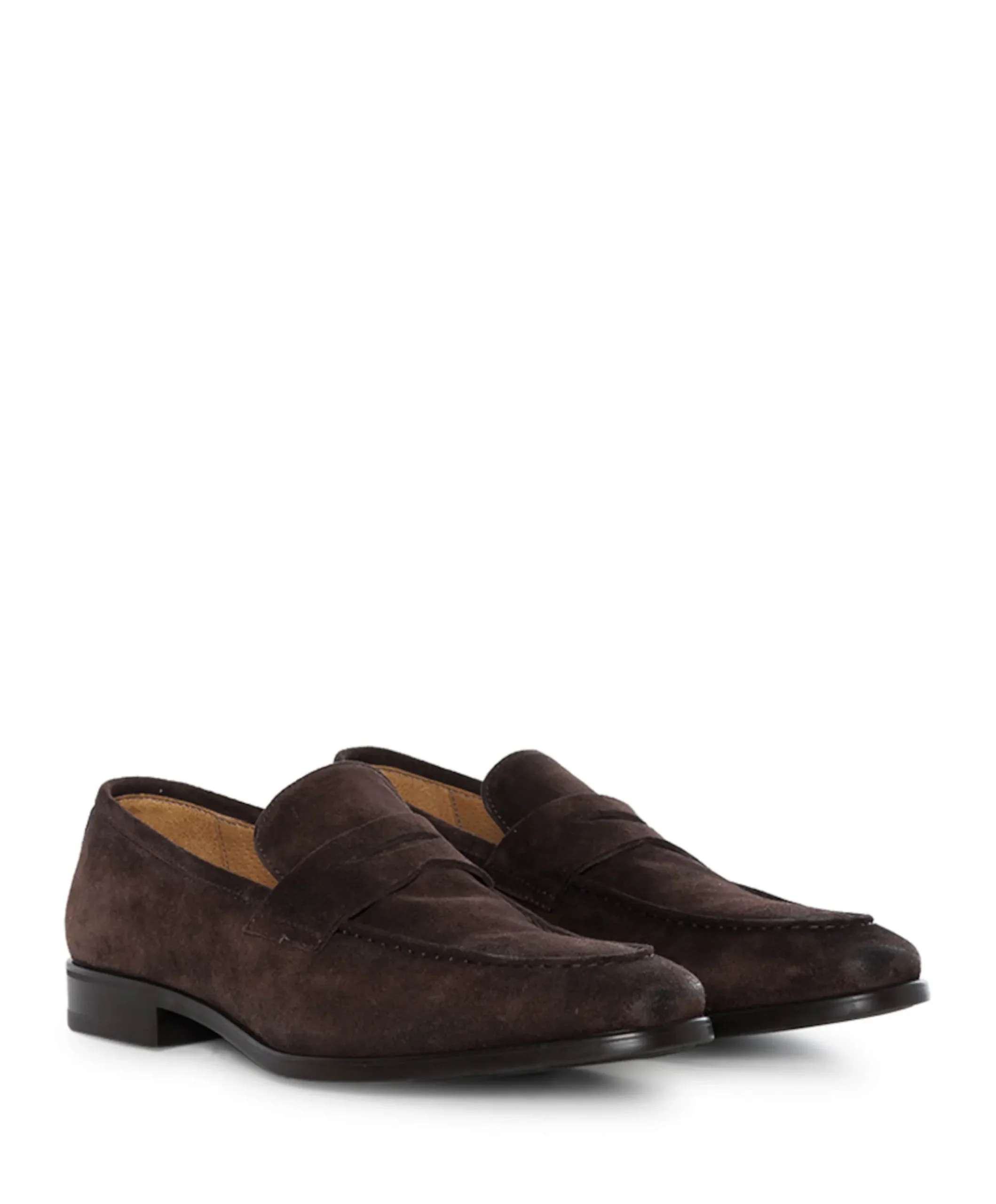 Heren mocassins bruin