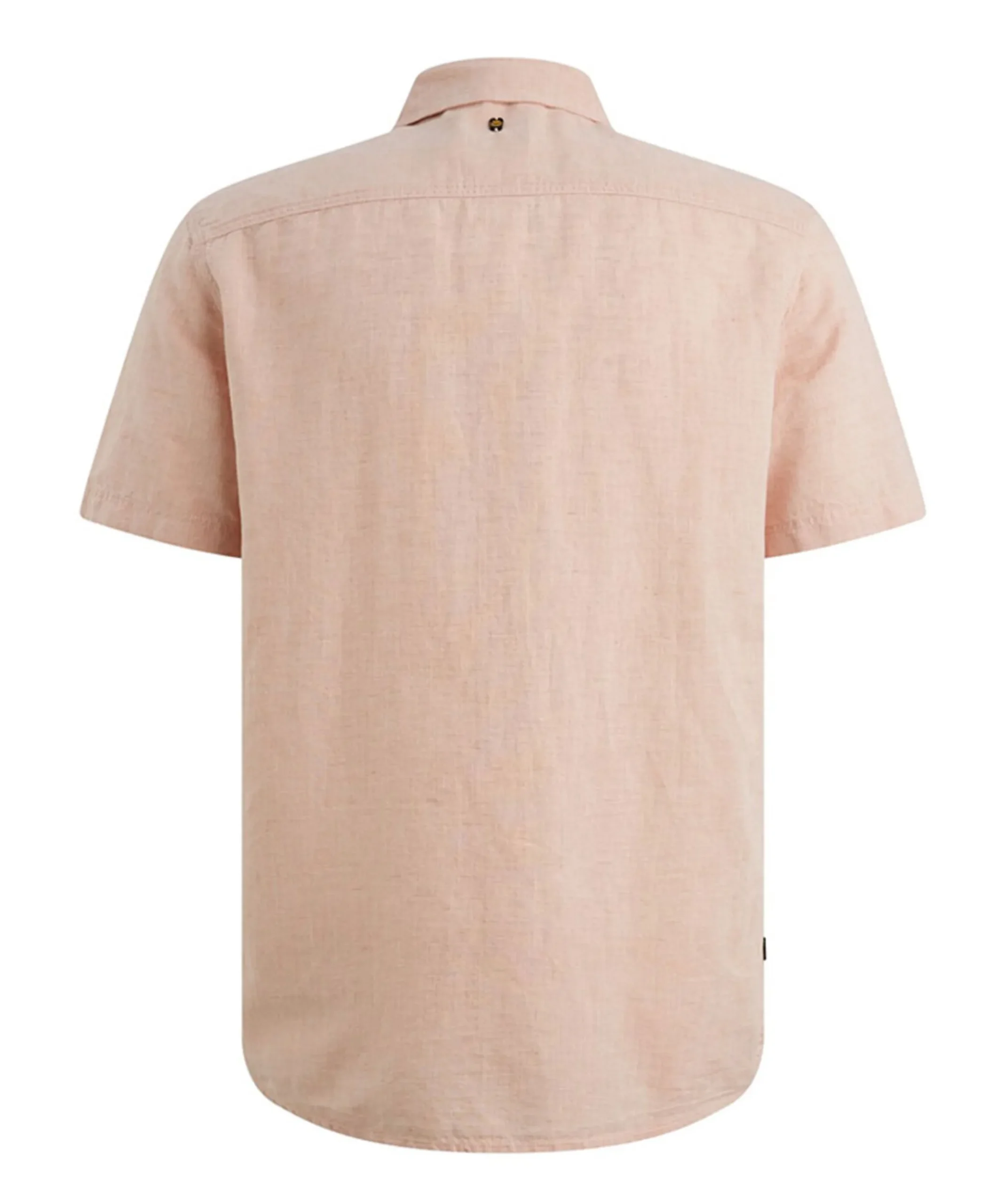 Heren overhemd korte mouw roze