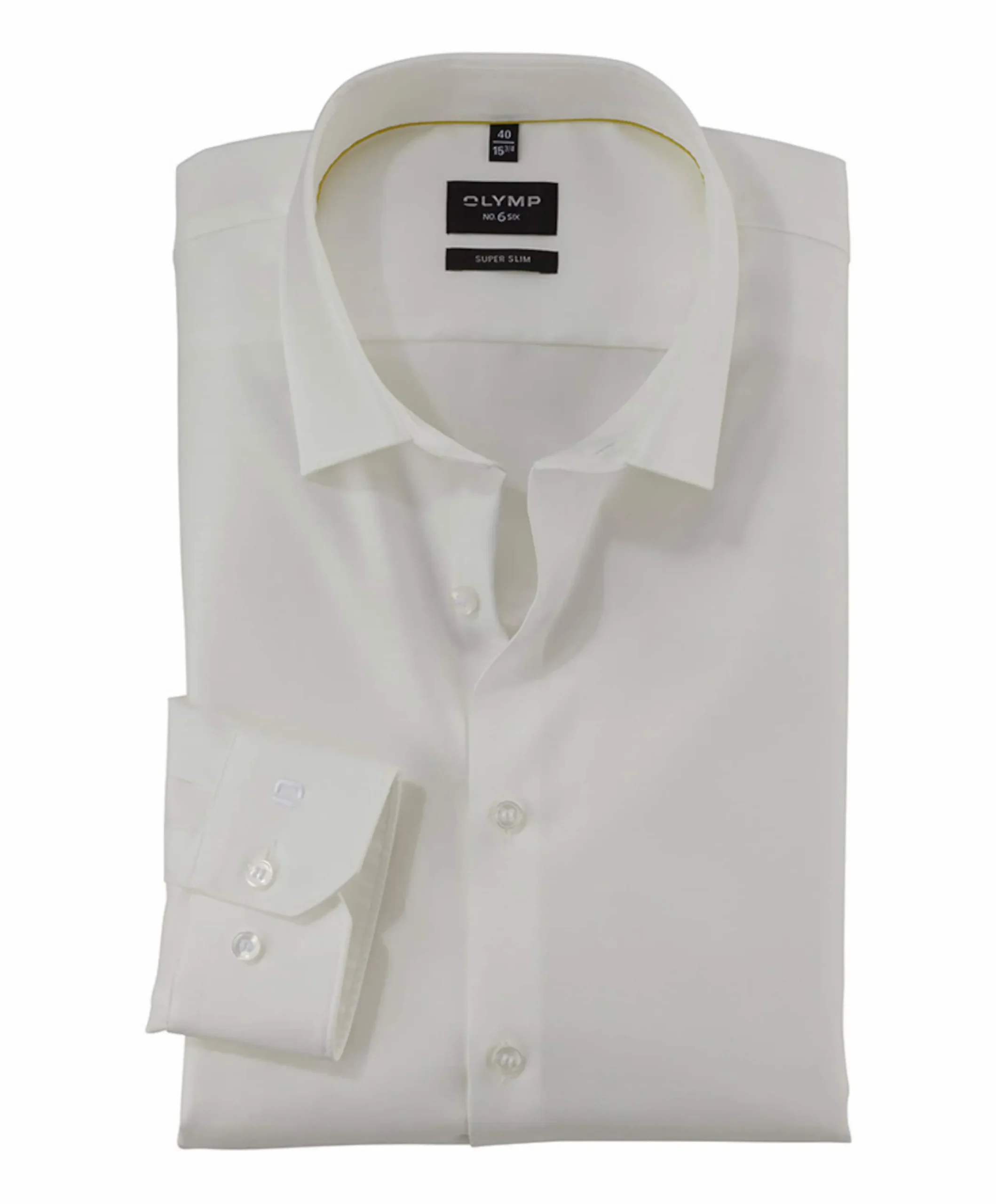 Heren overhemd lange mouw beige