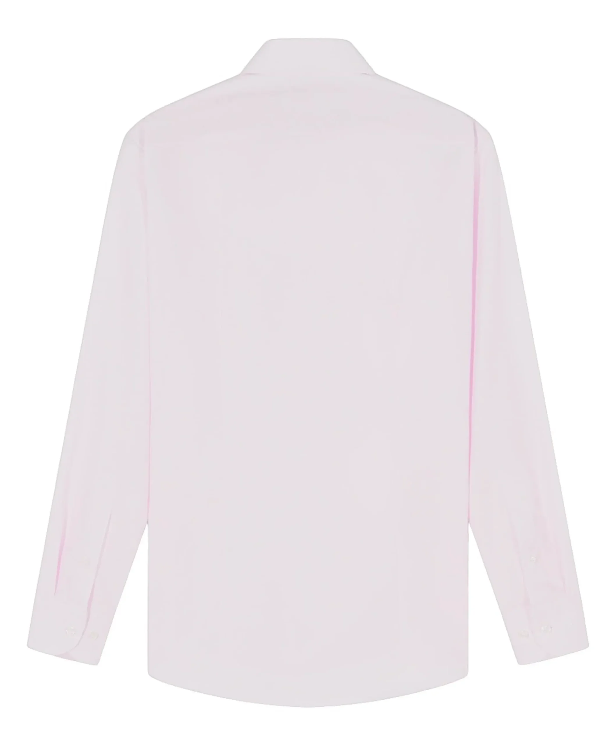 Heren overhemd lange mouw roze