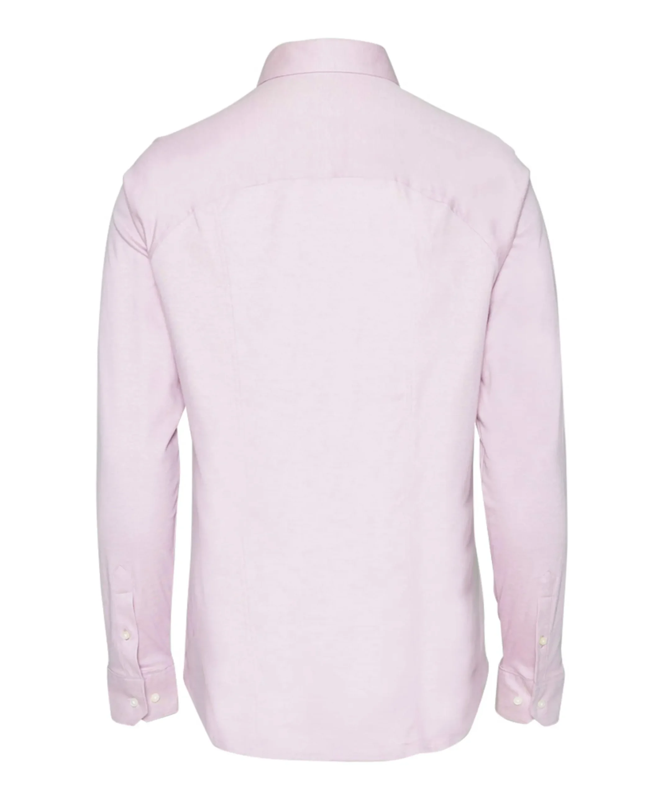 Heren overhemd lange mouw roze
