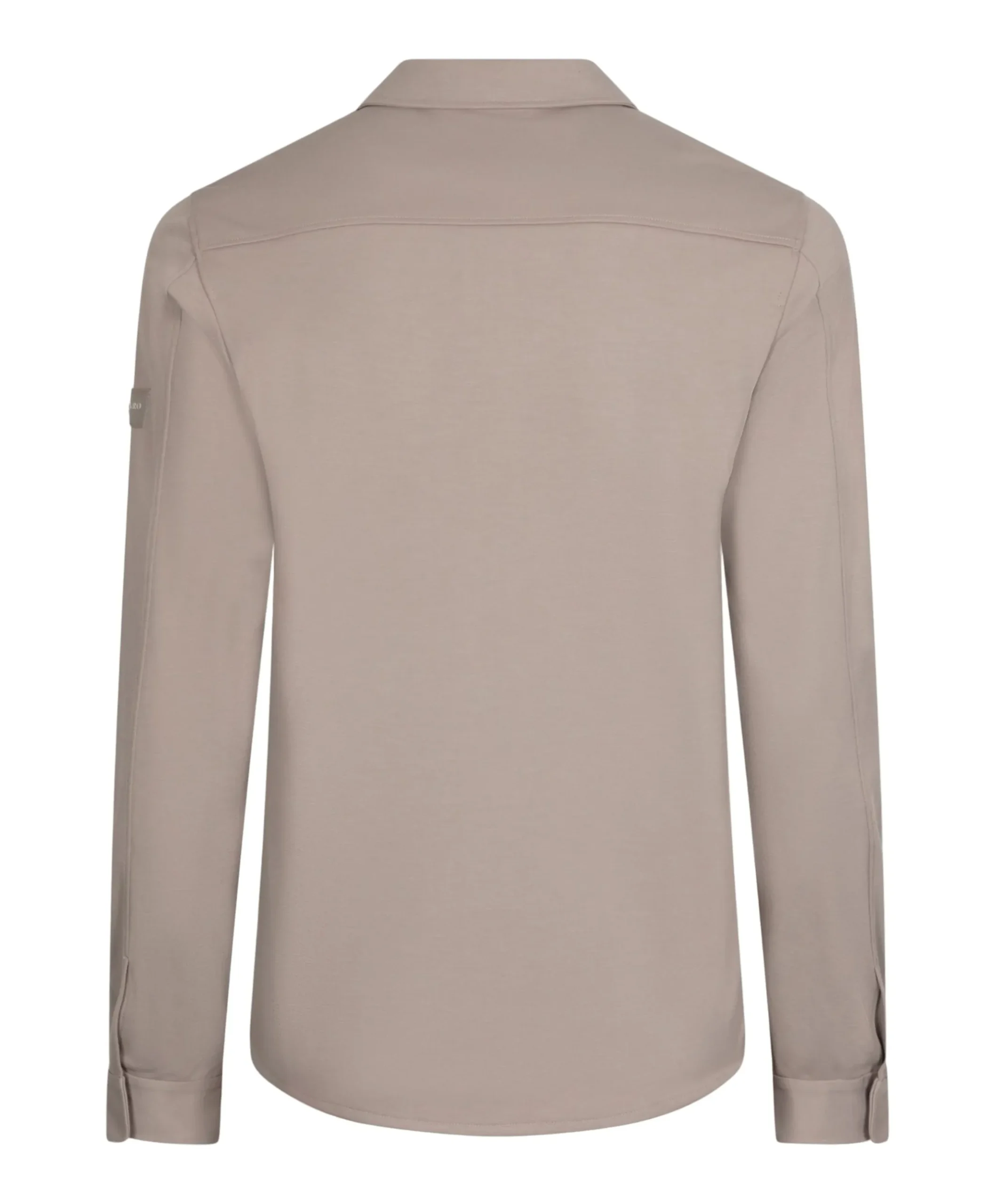 Heren overshirt beige