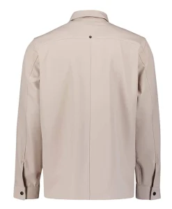 Heren overshirt beige