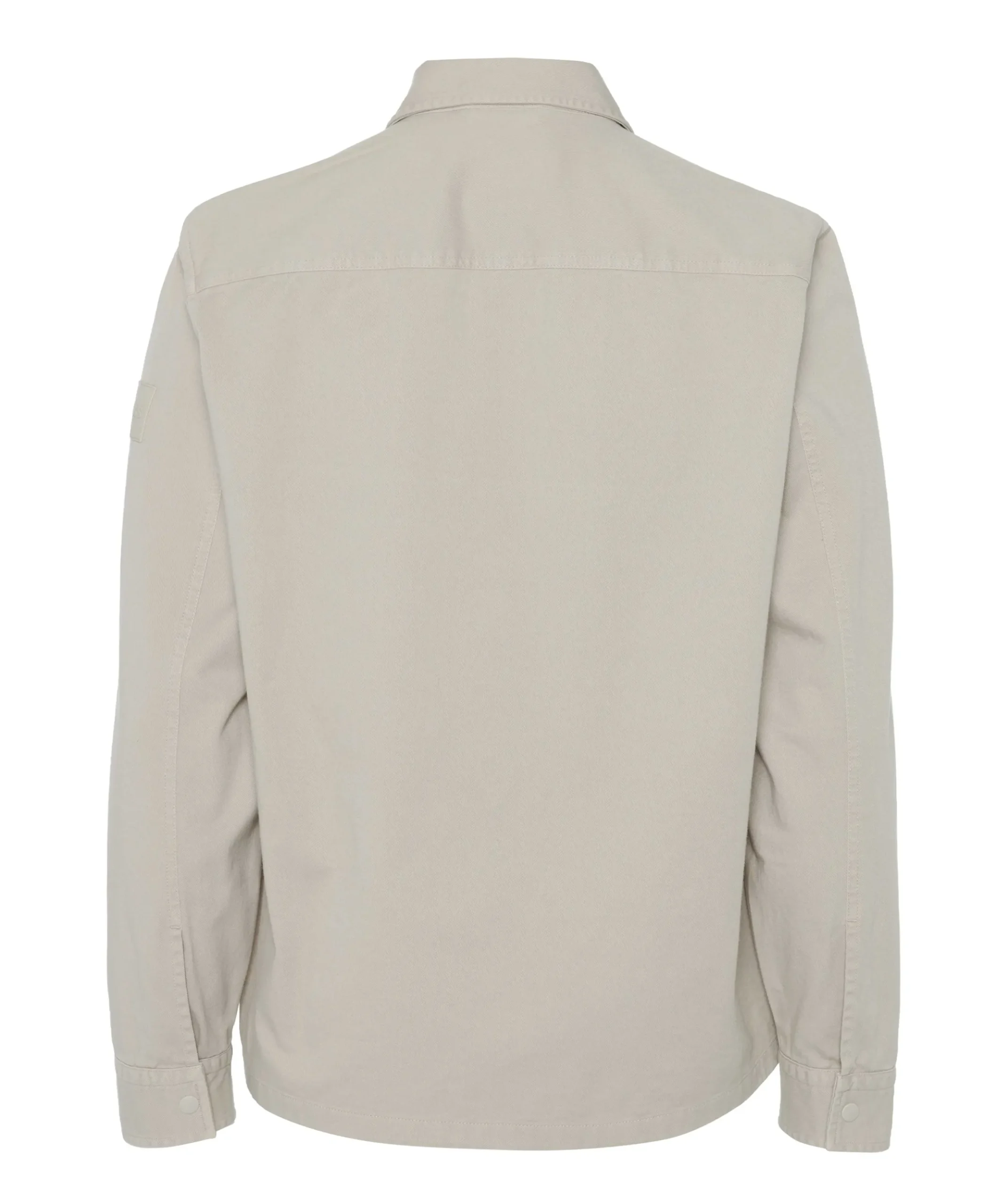 Heren overshirt beige
