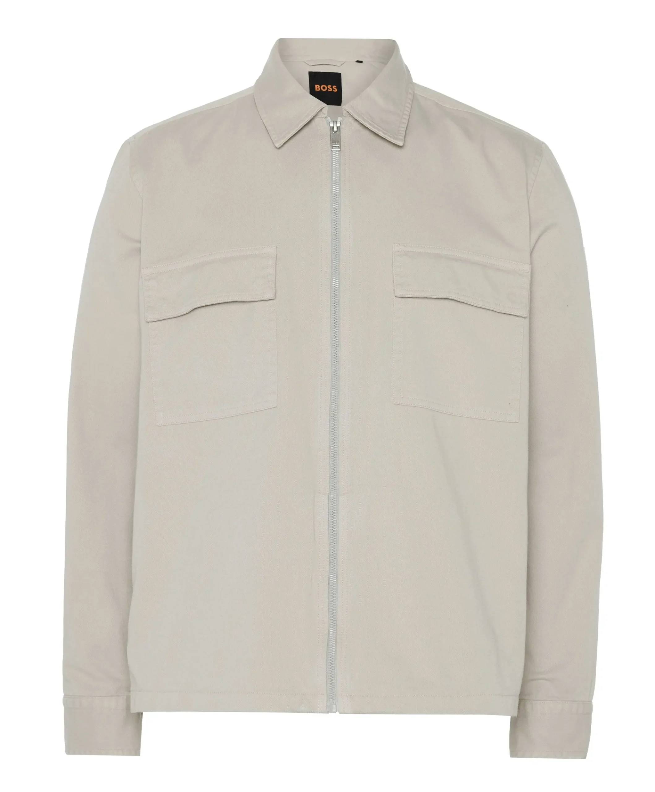 Heren overshirt beige