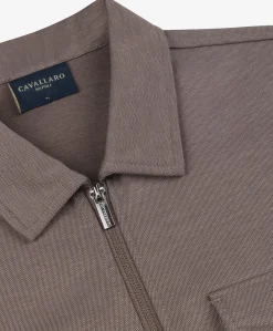 Heren overshirt beige