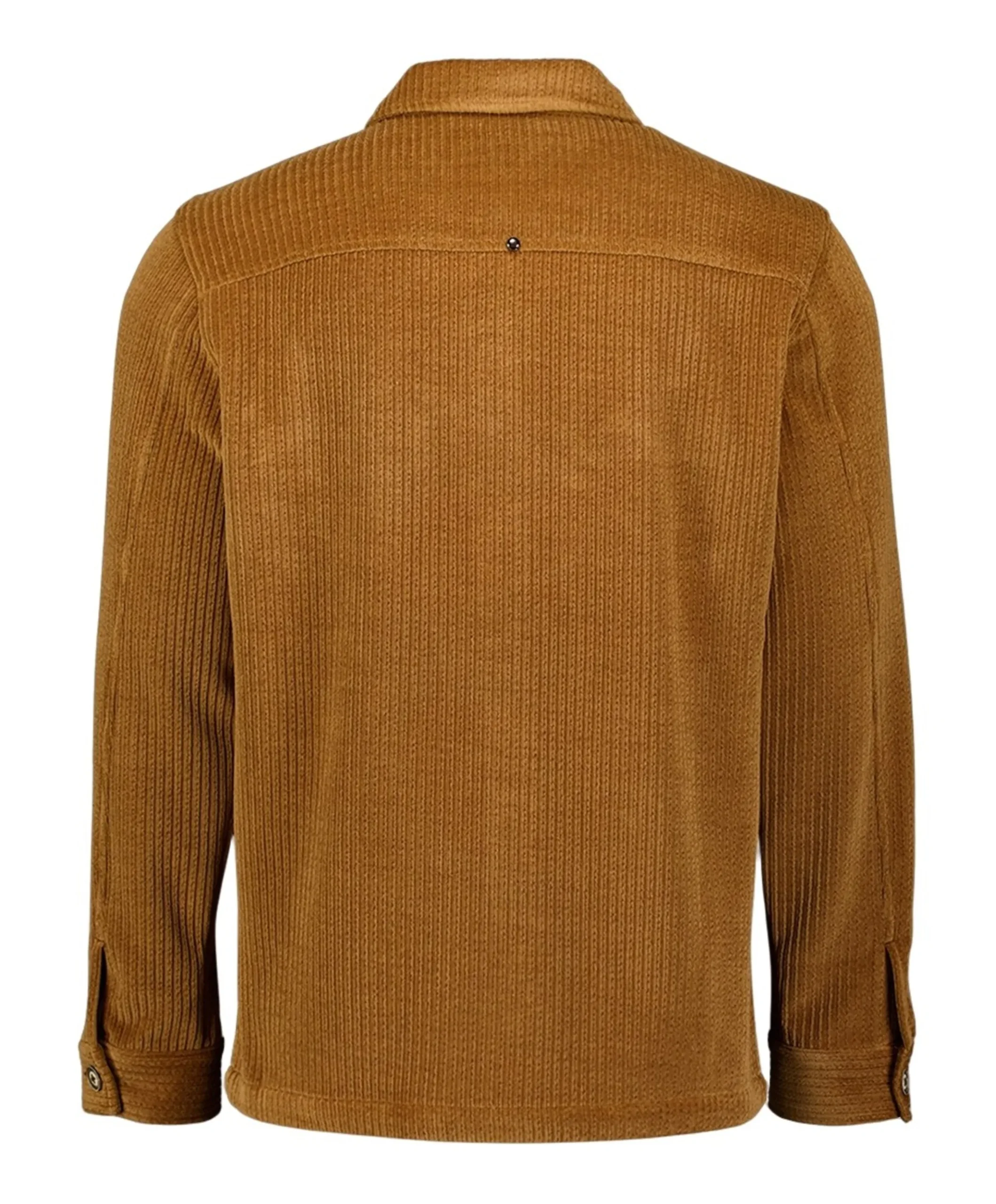 Heren overshirt beige