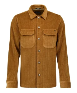Heren overshirt beige