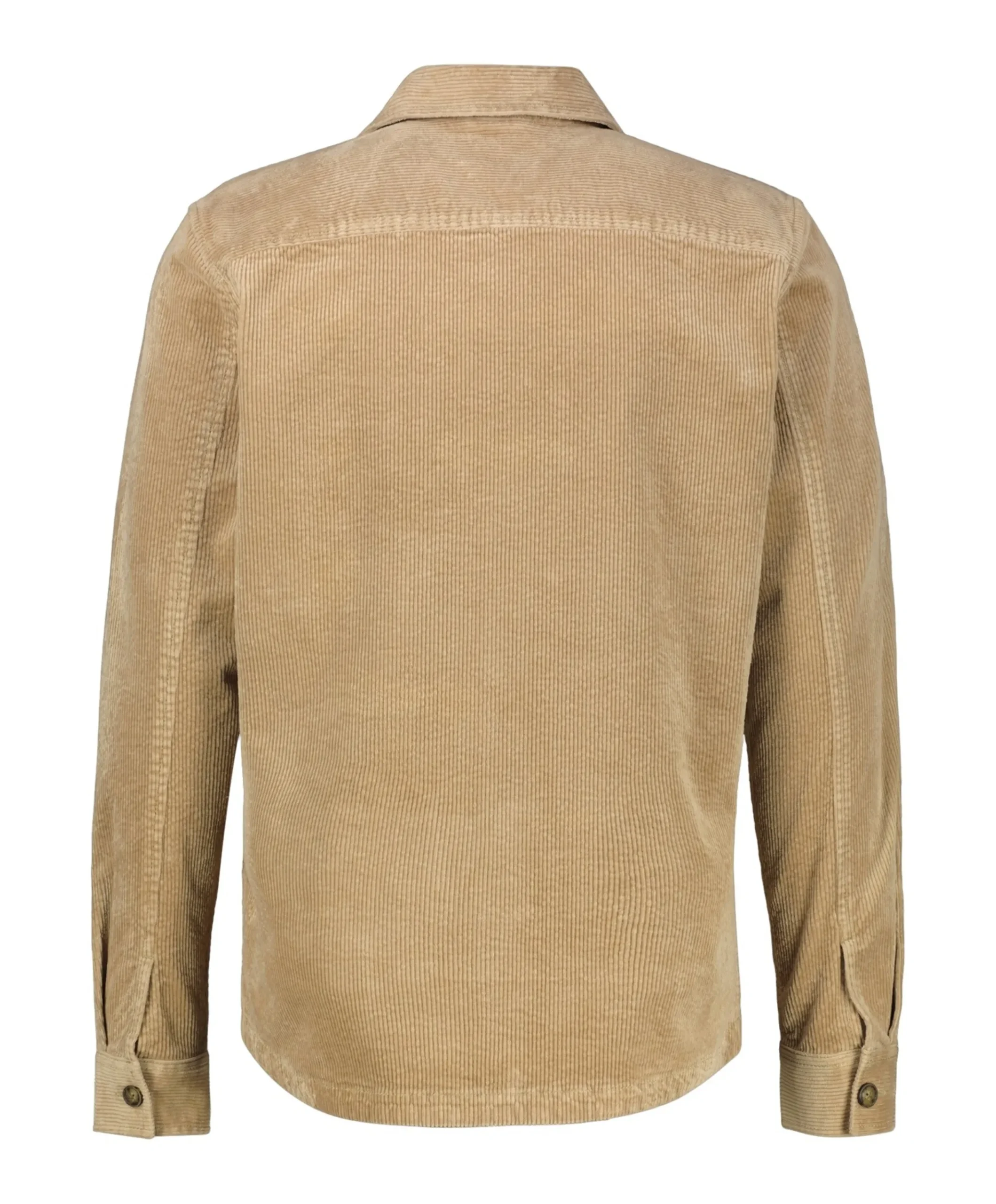 Heren overshirt beige