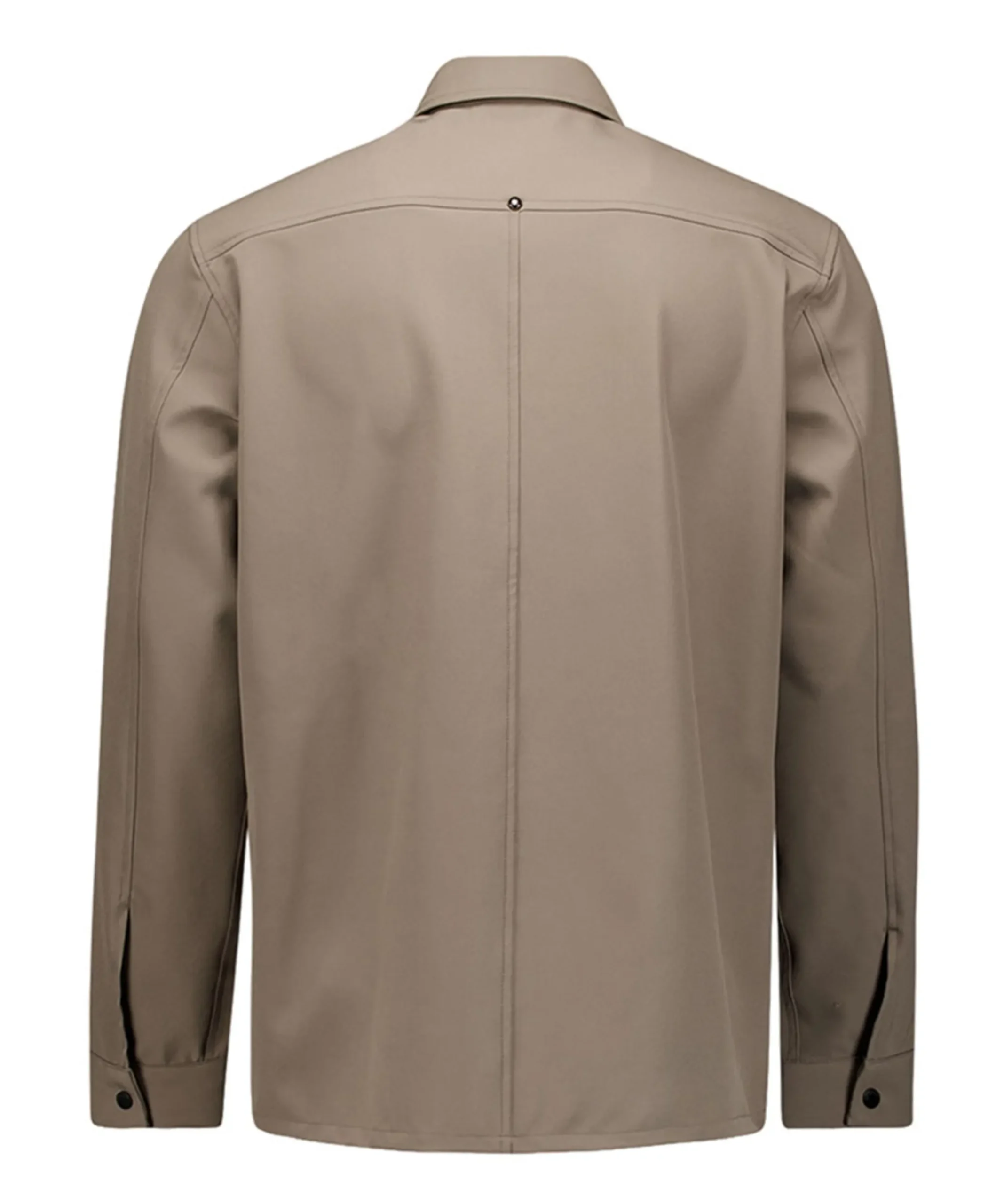 Heren overshirt beige