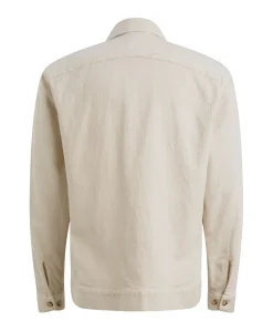 Heren overshirt beige