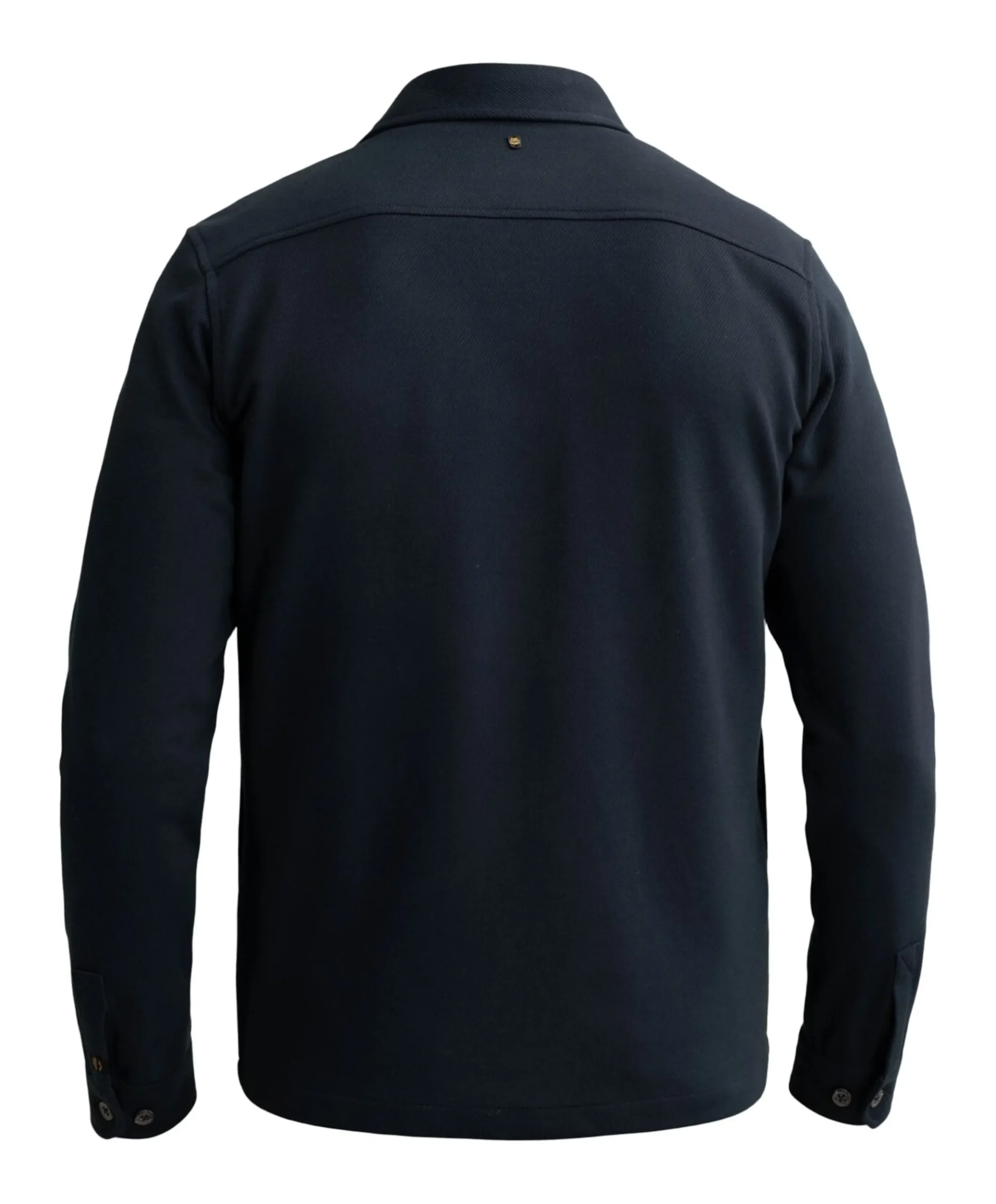 Heren overshirt blauw