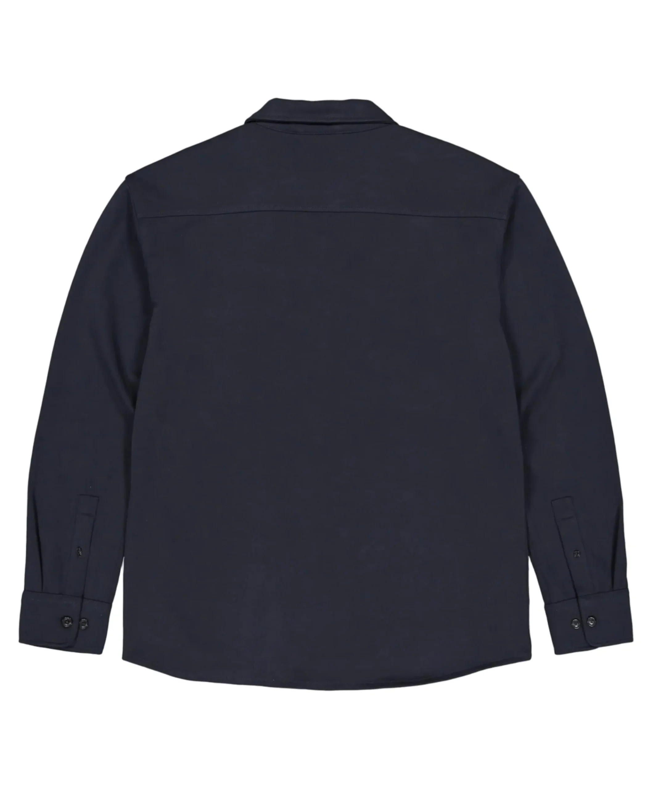 Heren overshirt blauw
