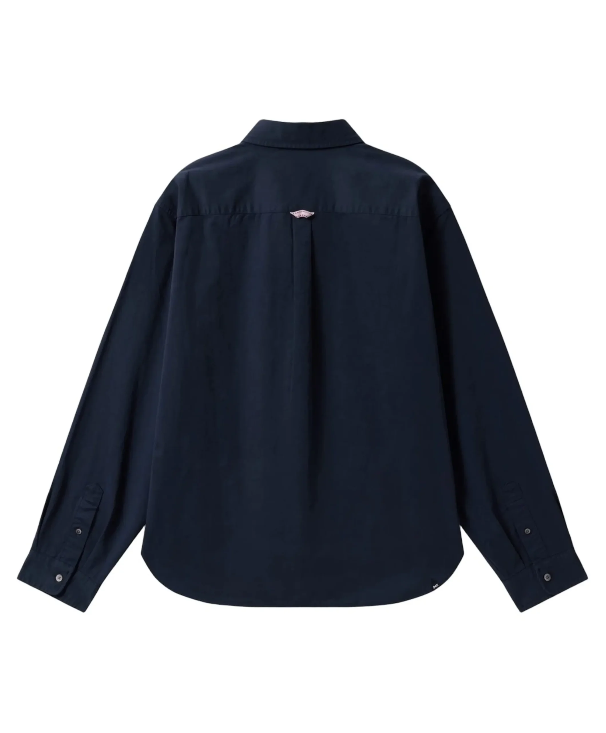 Heren overshirt blauw