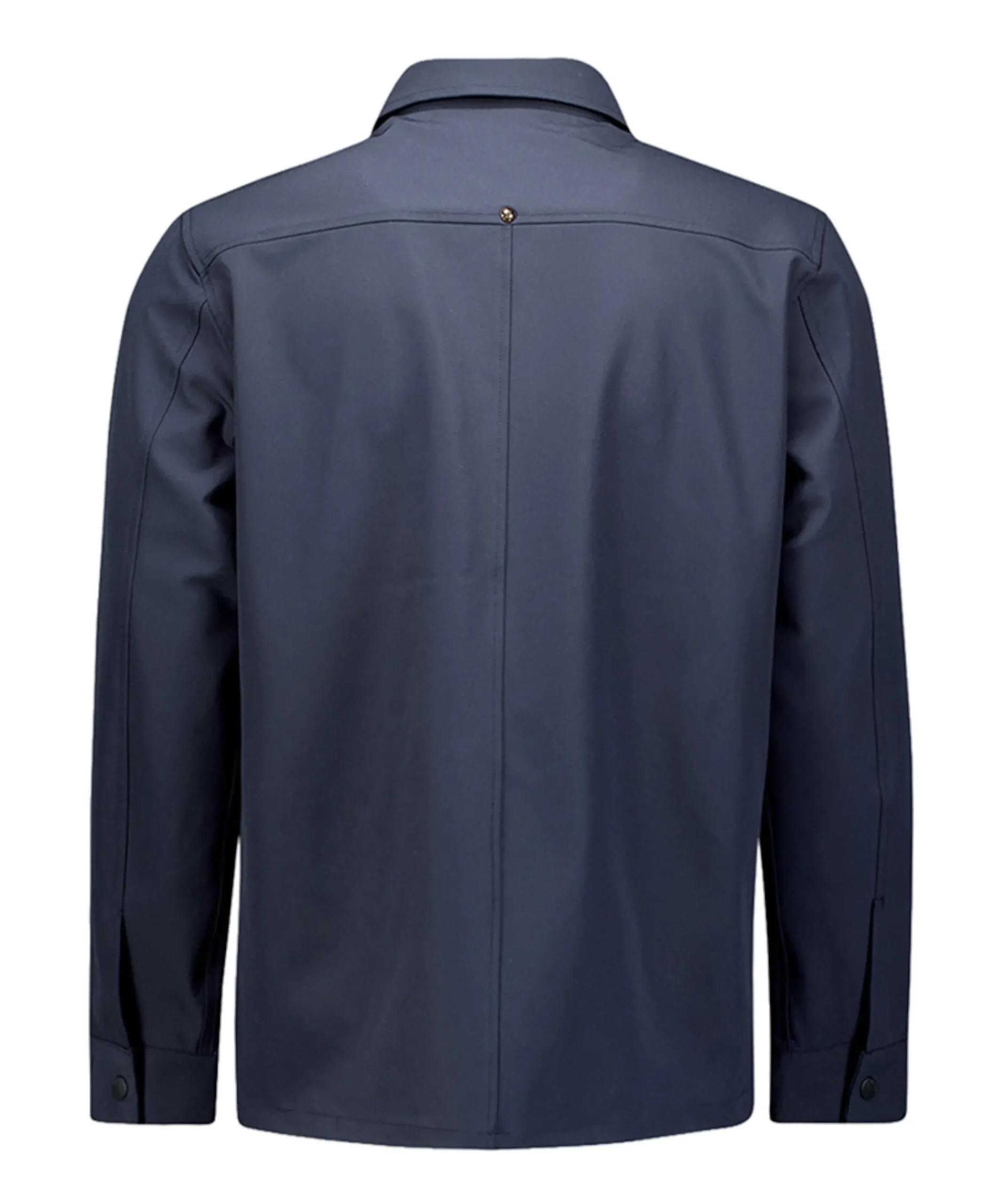 Heren overshirt blauw