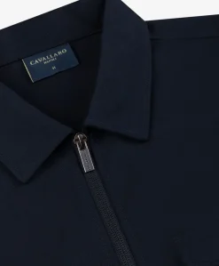 Heren overshirt blauw