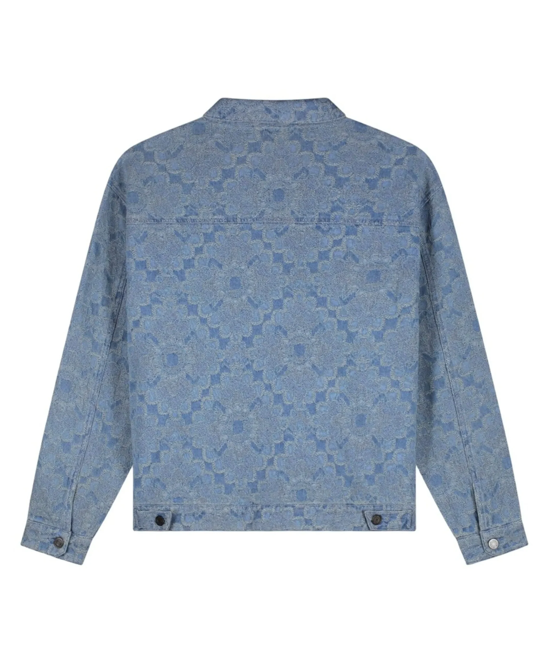 Heren overshirt blauw