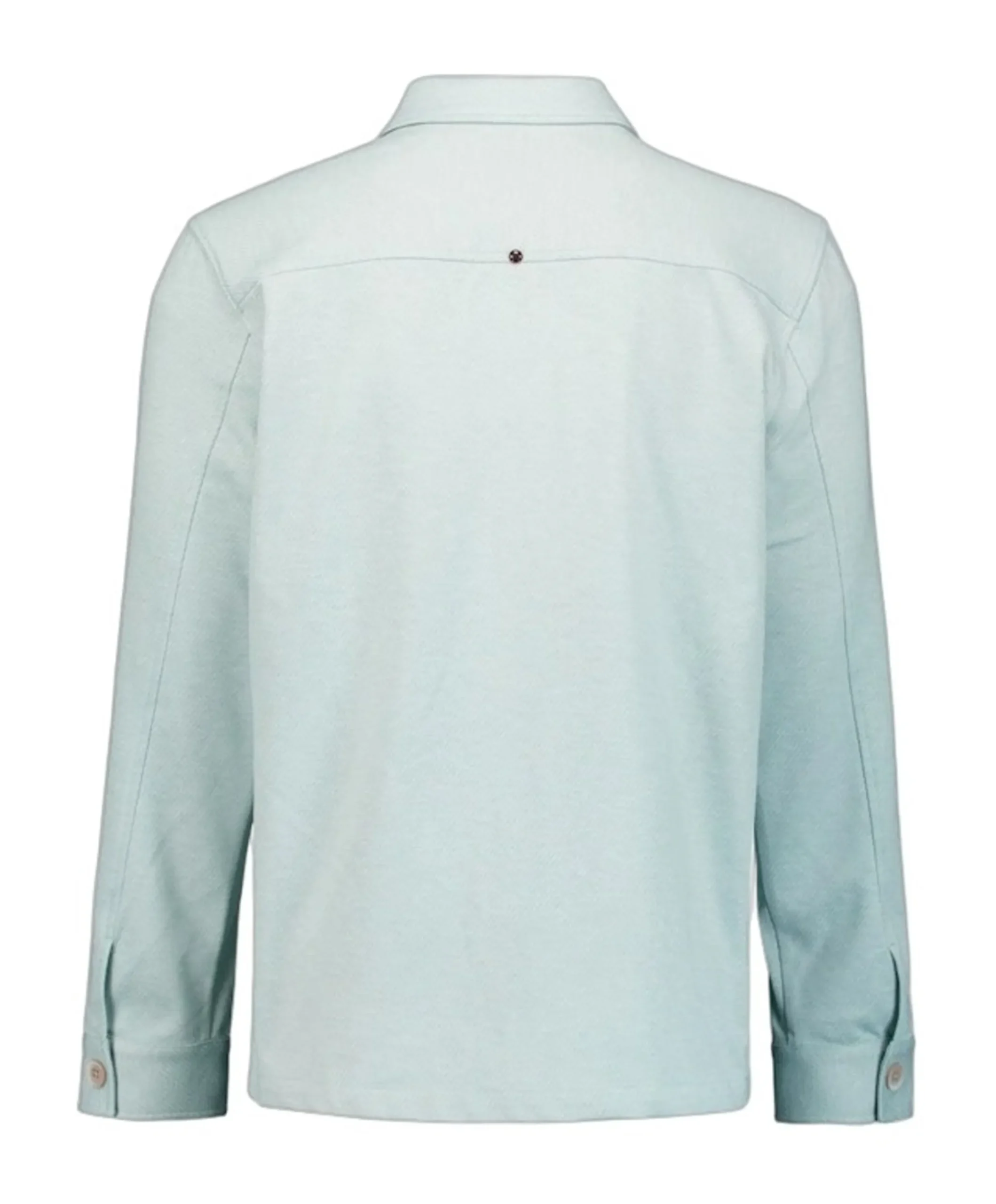 Heren overshirt blauw