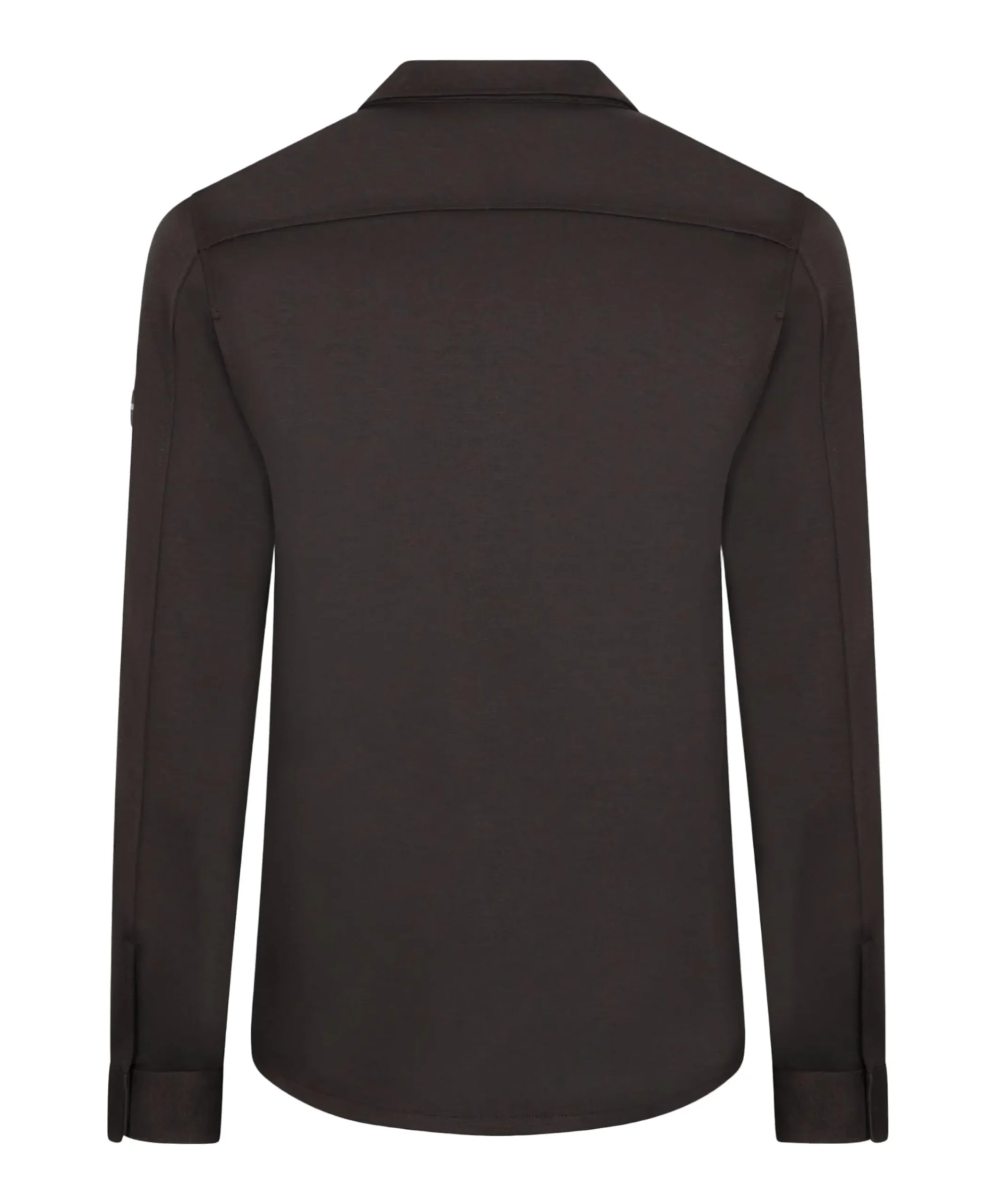 Heren overshirt bruin