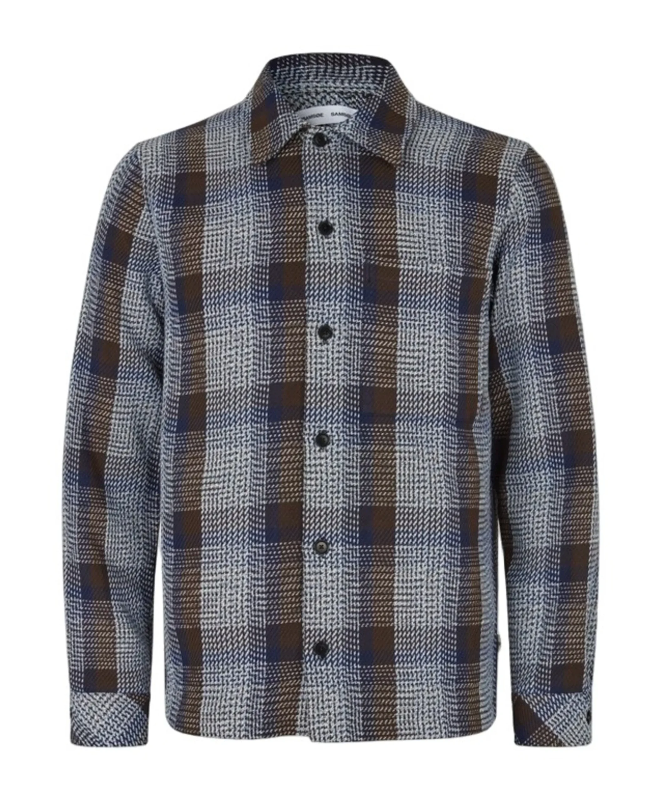 Heren overshirt bruin