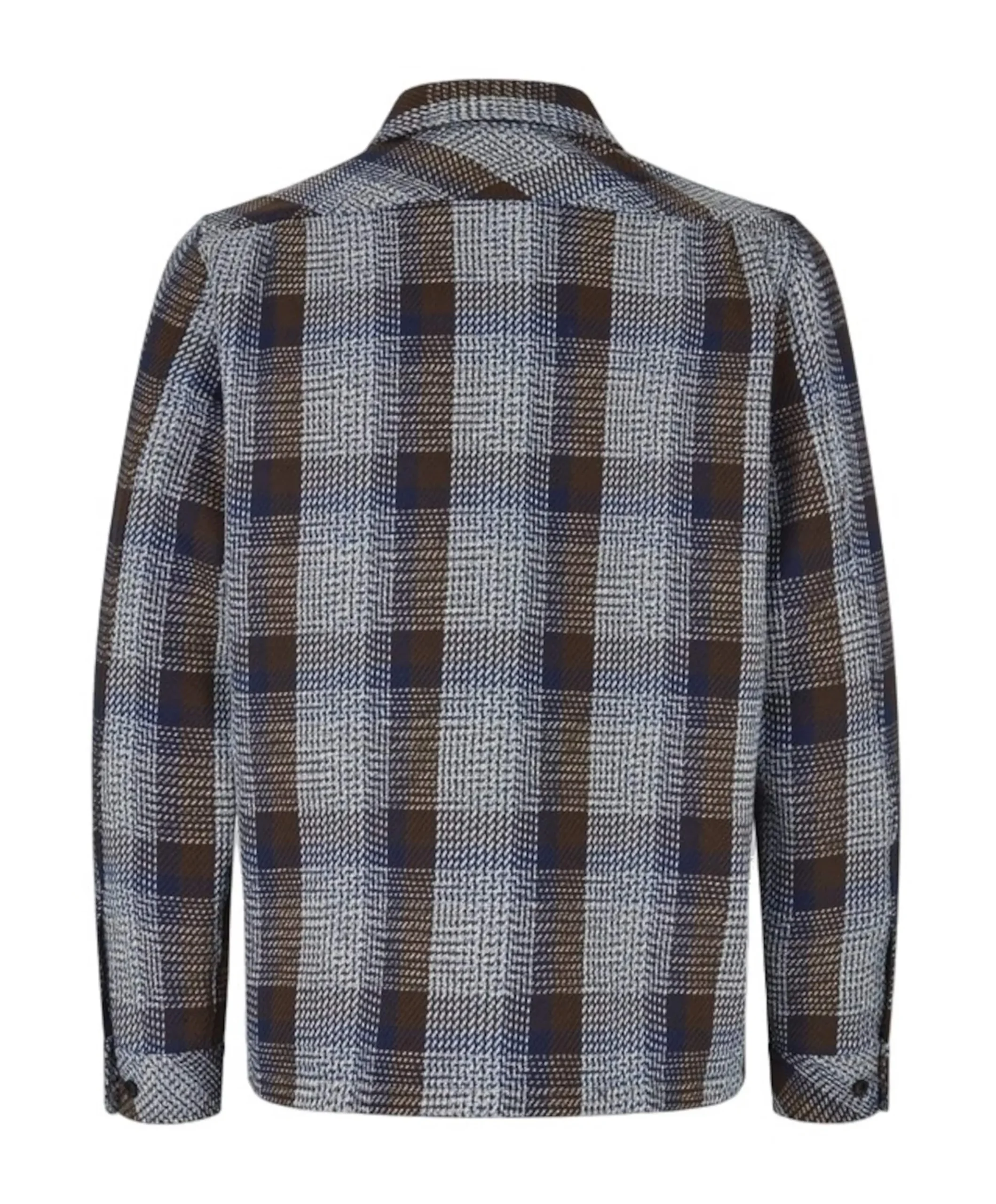 Heren overshirt bruin