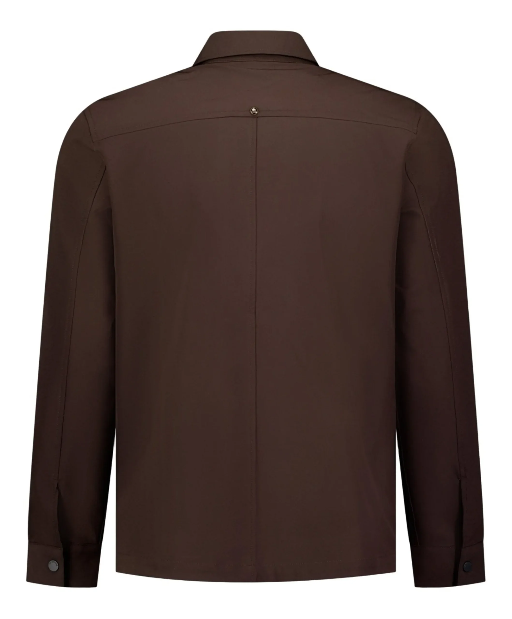 Heren overshirt bruin