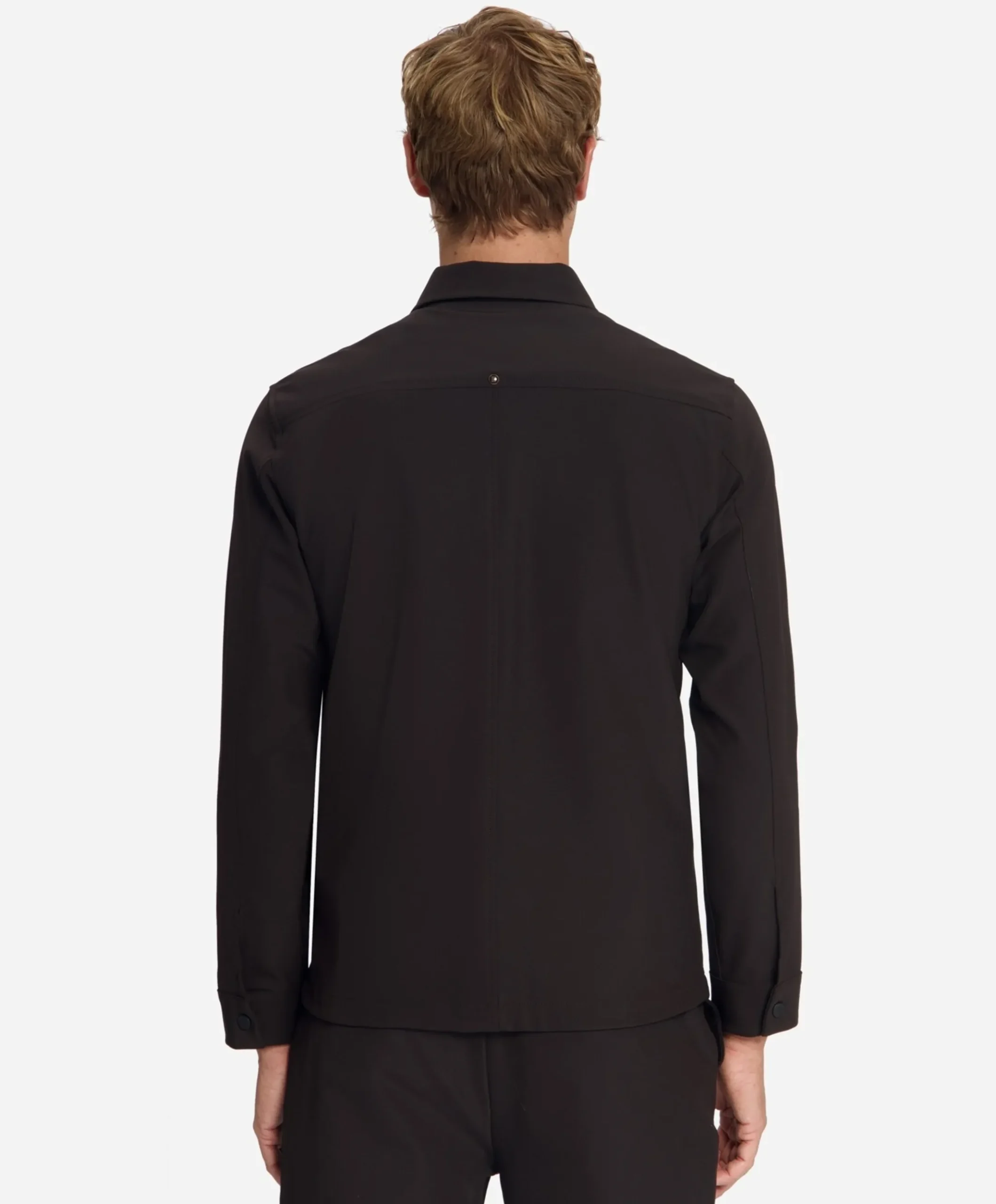 Heren overshirt bruin