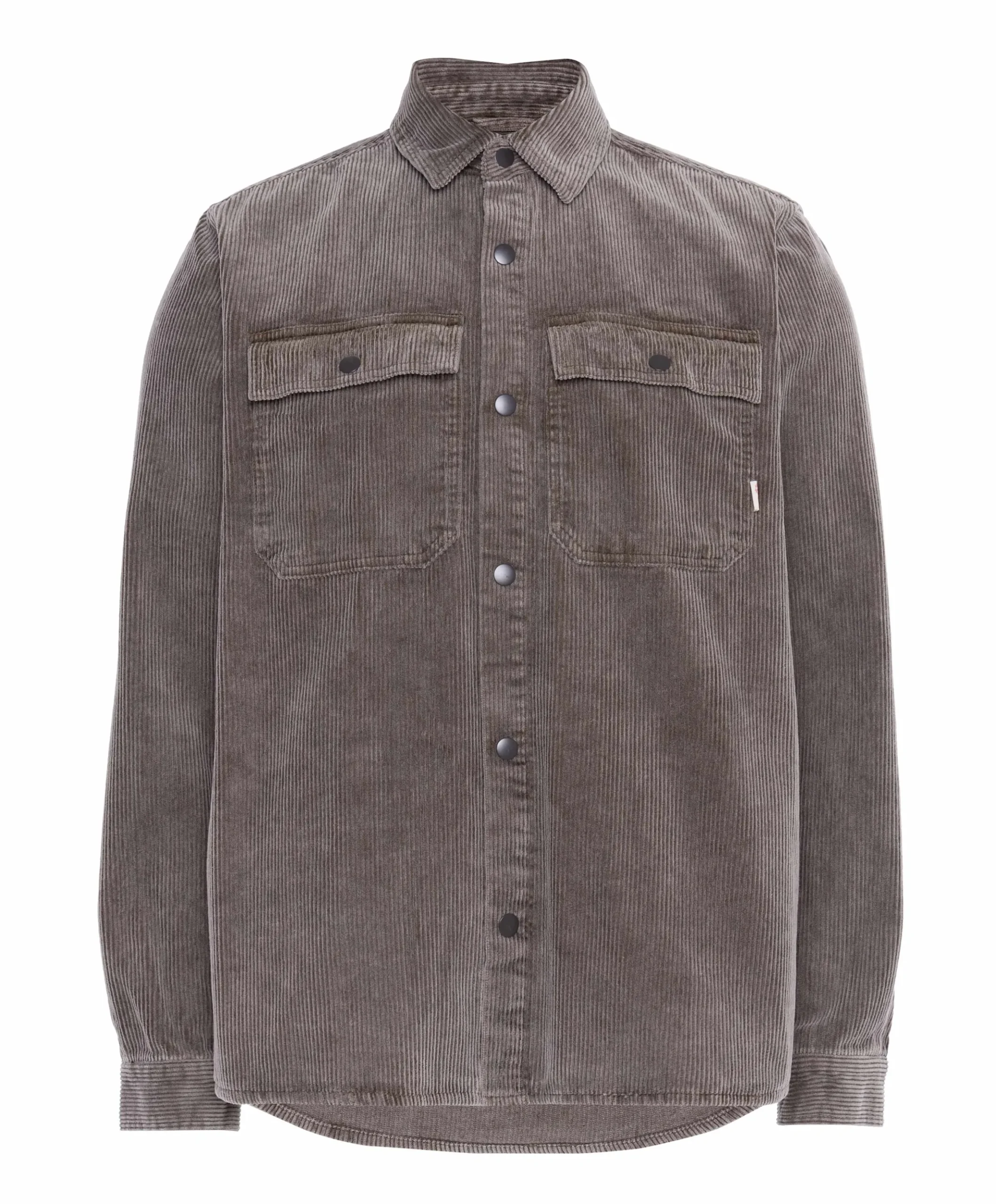 Heren overshirt bruin
