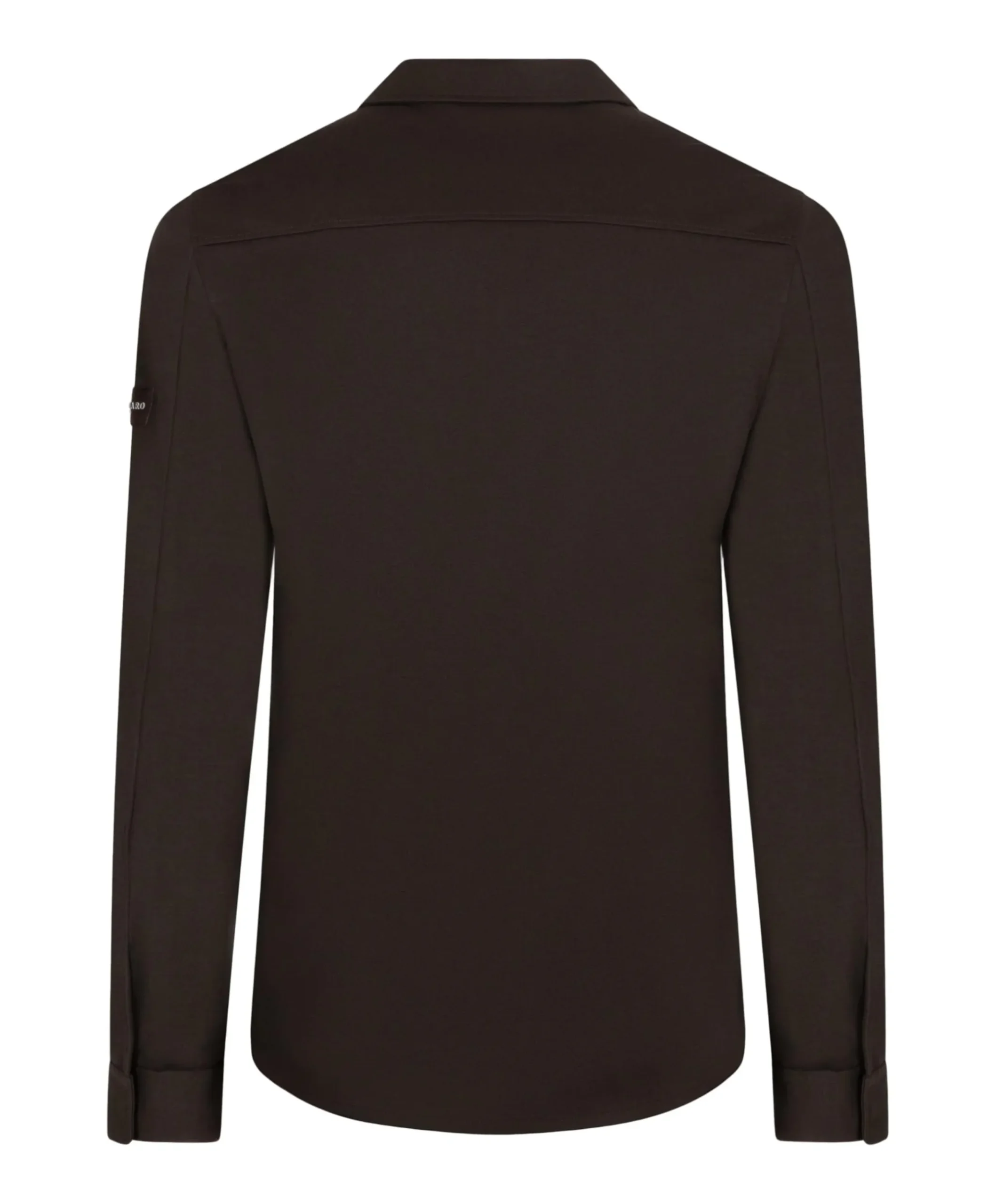 Heren overshirt bruin