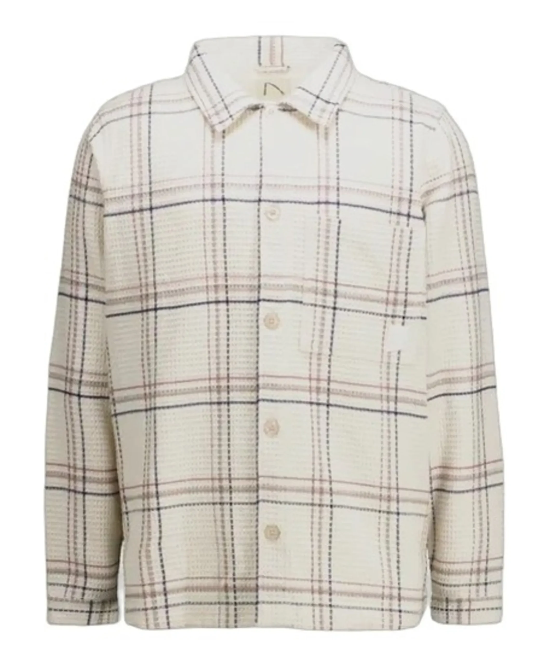 Heren overshirt ecru