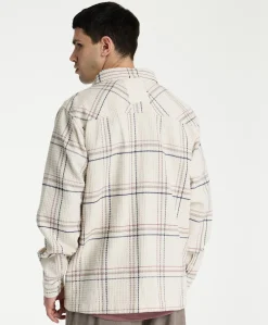 Heren overshirt ecru