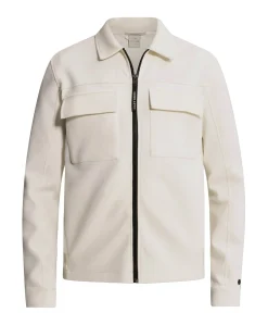 Heren overshirt ecru