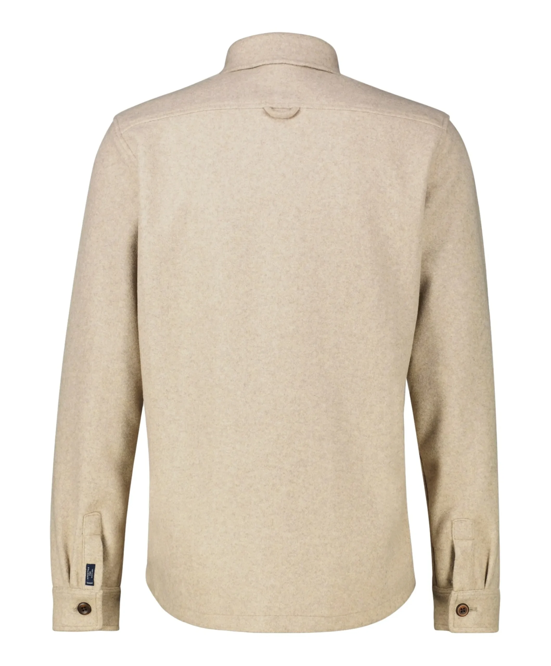 Heren overshirt ecru